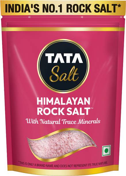 Tata Salt Himalayan Rock Pink Salt, With Natural Trace Minerals, Premium Rock Salt