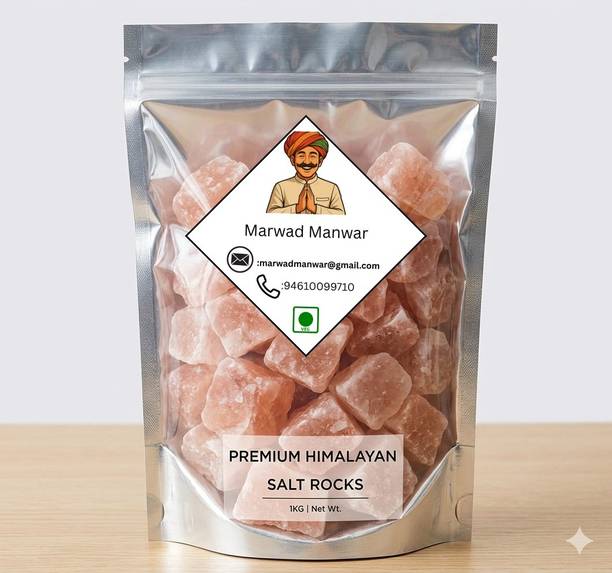 MARWAD MANWAR Premium Himalayan Salt Rocks – natural, pure & mineral-rich pink salt Himalayan Rock Salt