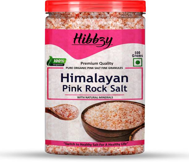 Hibbzy Himalayan Pink Rock Salt Granules Himalayan Rock Salt