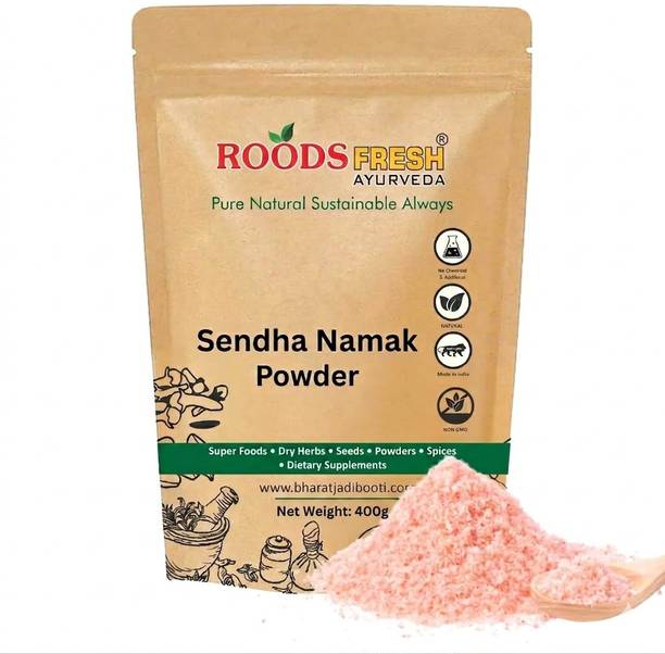Roods Fresh Sendha Namak Powder 400g | Mineral-Rich Rock Salt for Daily Use Rock Salt