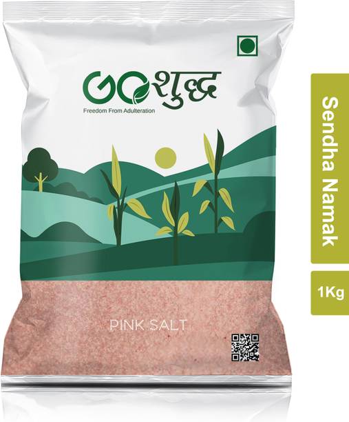 Goshudh Premium Quality Pink Salt (Sendha Namak)-1Kg Rock Salt
