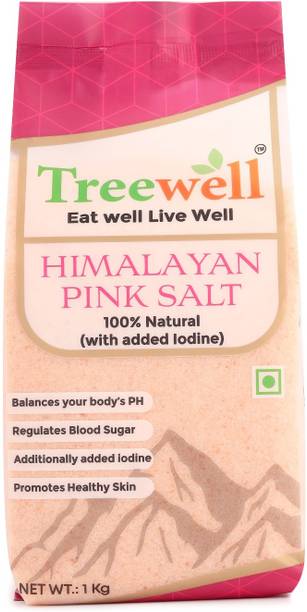 T - TREEWELL Himalayan Pink Rock Salt Everyday Cooking Himalayan Pink Salt