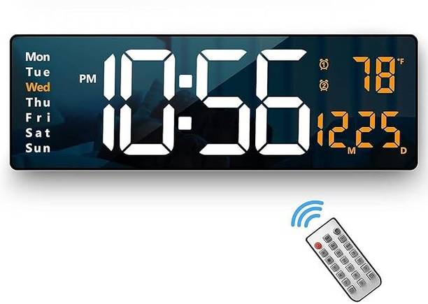 Myrra Digital 13 cm X 41 cm Wall Clock