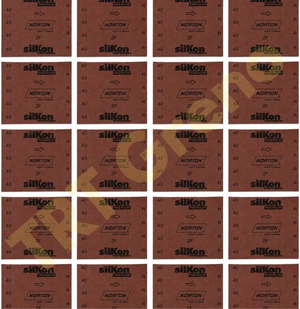 TRT Greno Grit Emery Sand Paper Sheet for Cycle Tube Puncture Repair, Rubber, Metal & Wood Emery Sandpaper