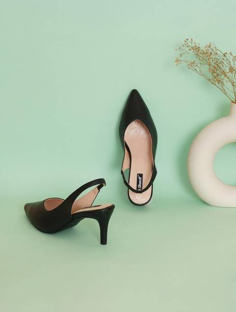 SHERRIF Black Stiletto Women Heels