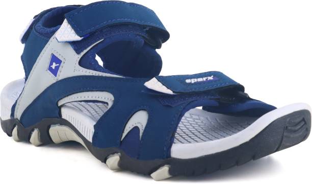 Sparx SS 9007 Men Blue, Grey Sports Sandals