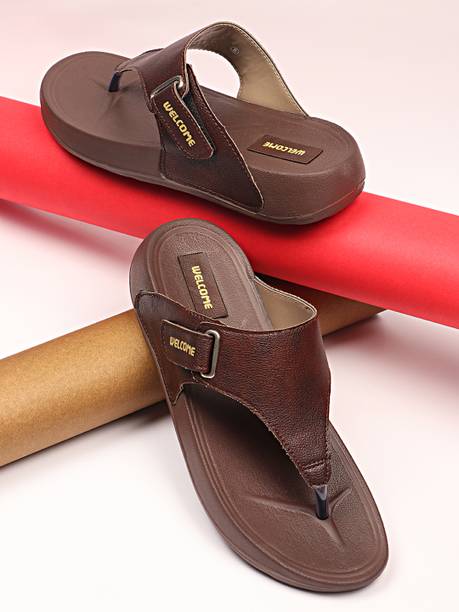 WELCOME Ultra Soft Waterproof Daily Wear with Adjustable Back Strap Anti-Skid Comfort| Men Casual