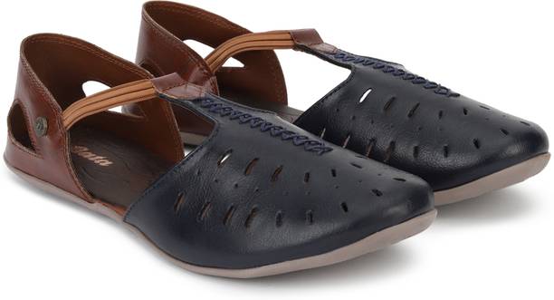 Bata Women Flats Sandal (Blue , 3)