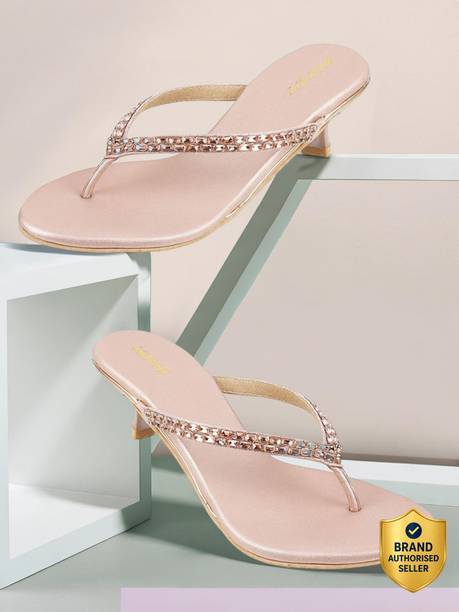 Women EmbellishedPartyKitten Heels Sandal