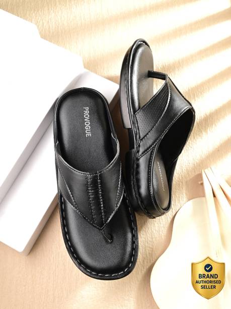 Men PR20033 Lightweight Casual Soft Cushion Comfort Easy Solid Slip-On Casual Sandal