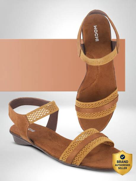 Women BrownTexturedOpenToe Heels Sandal