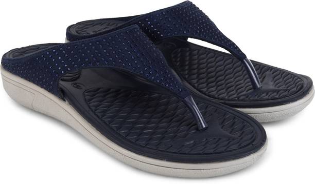 Bata Women Flats Sandal (Blue , 3)
