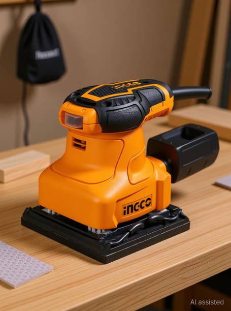INGCO 240W Palm sander With 5pcs sand papers 4.33 inch Straight-line Sander