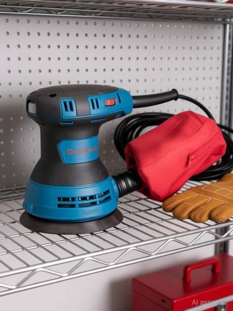 DONGCHENG MAYUR Dongcheng DSA125 5" (125mm) Round Multifunctional Mini Wood Working Machine 5 inch Random Orbital Sander