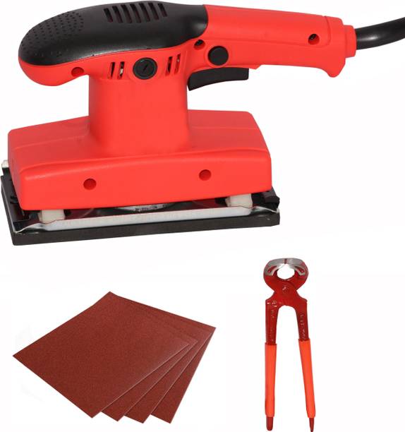 Digital Craft Orbital Sander 450W,4Pc Emery Paper,8"Inch Pincer Plier, New 7.2 inch Random Orbital Sander