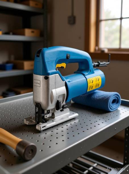 DONGCHENG MPT DMQ85 HEAVY DUTY ELECTRIC JIG SAW 85MM 3.34 INCH 3.3 inch Straight-line Sander