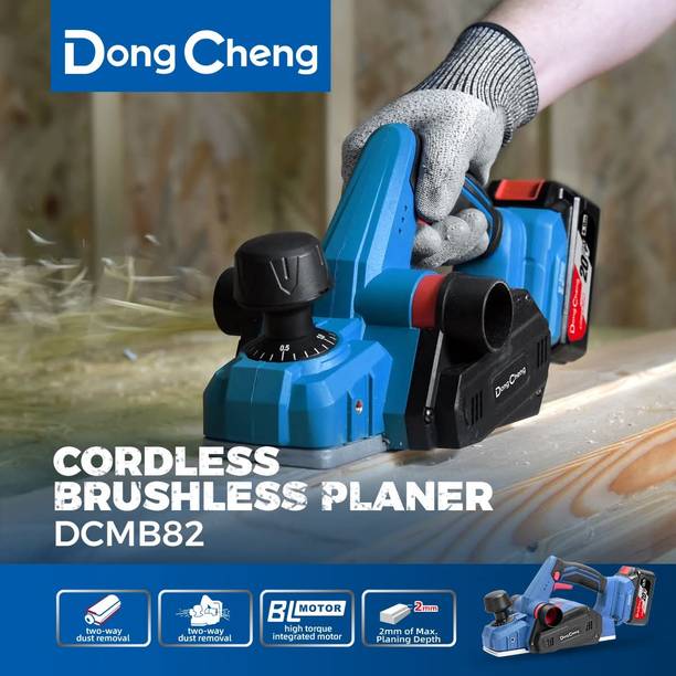 MPT DCMB82 HEAVY DUTY CORDLESS BRUSHLESS PLANNER WITH 2 WAY DUST REMOVAL DCMB82 Cordless Planer
