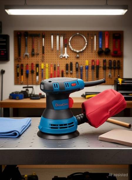 Dongcheng DS-125 5" (125mm) Round Multifunctional 300 WATT POWERFUL 5 inch Random Orbital Sander