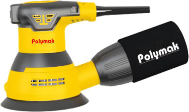 Polymak PM125ROS 125mm Random Orbital Sander 5 inch Disc Sander