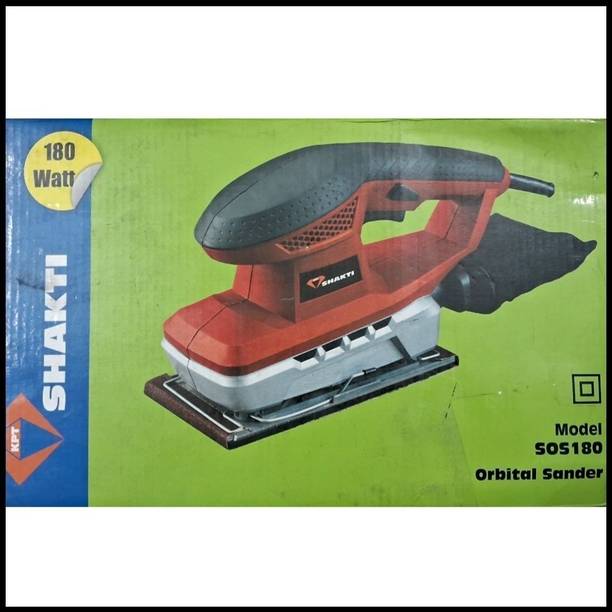 KPT 180W; 92 × 187 (mm); SHAKTI; SOS180; Orbital Sander Machine 180W; 92 × 187 (mm); KPT SHAKTI; SOS180 7 inch Random Orbital Sander