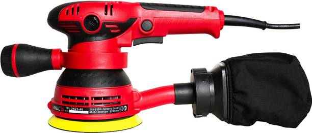 iBELL OS23-46 Random Orbital Sander,300W, Copper Armature,12000RPM with Variable Speed Control 4.92 inch Disc Sander