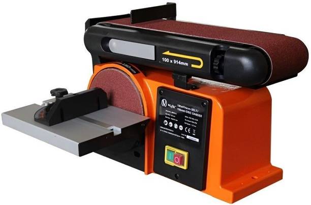 VOLTZ MM491GL Disc Sander 370W 1.8-Amp 4 x 36 in. Belt and 6 in. with Cast Iron Base MM491GL Disc Sander 7 inch Disc Sander