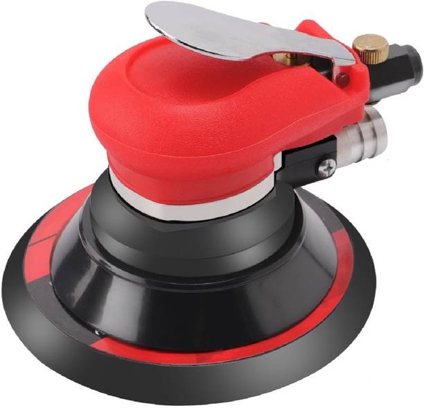 GSK Cut 5-Inch Air Orbital Sander Machine – 10000 RPM Free Speed, 1kg Lightweight 6.3kg/cm² Air Pressure, 1/4 Inch Air Inlet 5 inch Disc Sander
