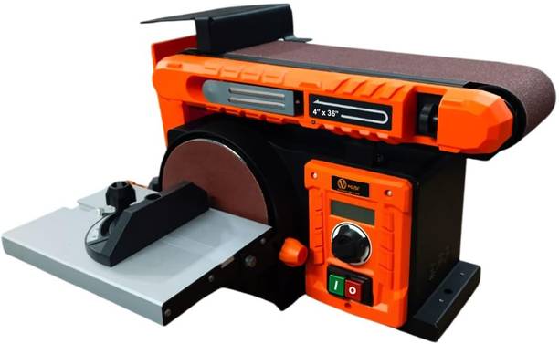 VOLTZ VZ-BSH1510 400W Belt & Disc Sander 6" Bench Grinder with Speed Control 6 inch Disc Sander