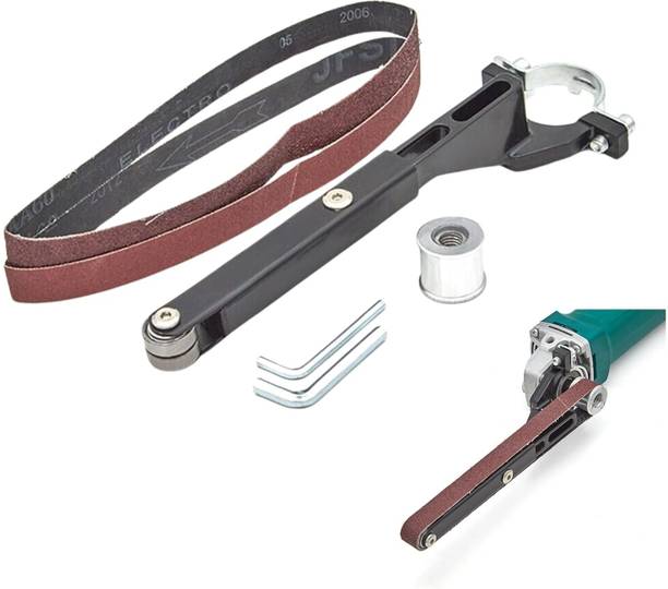 Homdum Electric Belt Grinder Belt Sander Attachment For Angle Grinder Attachment For Angle Grinder Modified Sand Belt Machine 0.4 inch Belt Sander