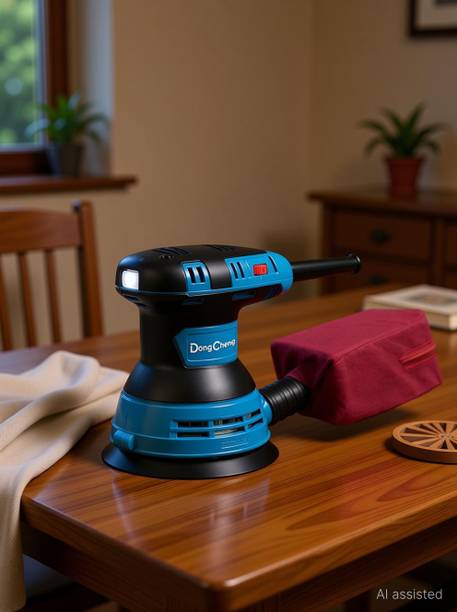 MPT DONGCHENG Round Multifunctional Mini Wood Working Machine Sanding Sander DSA-125 5 inch Random Orbital Sander
