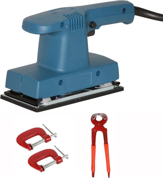 Digital Craft 200W Sander Polishing Machine with 2" G Clamp and 8" Pincer Plier New 7.2 inch Random Orbital Sander