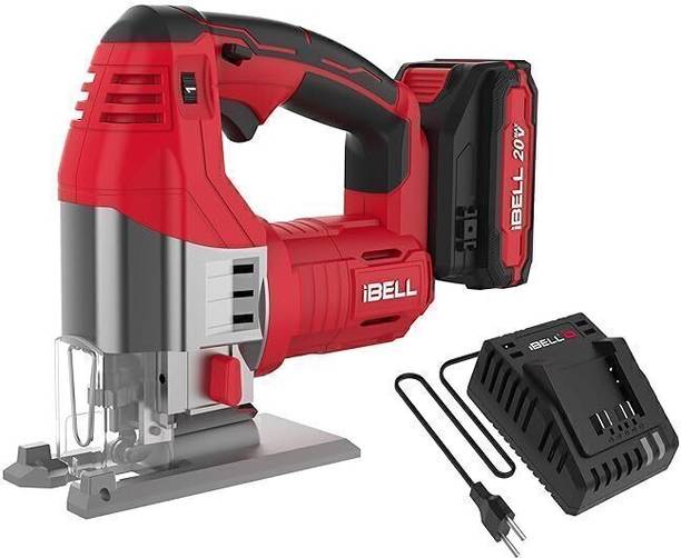 iBELL ONE POWER SERIES JIGSAW BJ29-65 2900RPM, 65W,WITH 4 Ah battery and 3A charger 3 inch Straight-line Sander