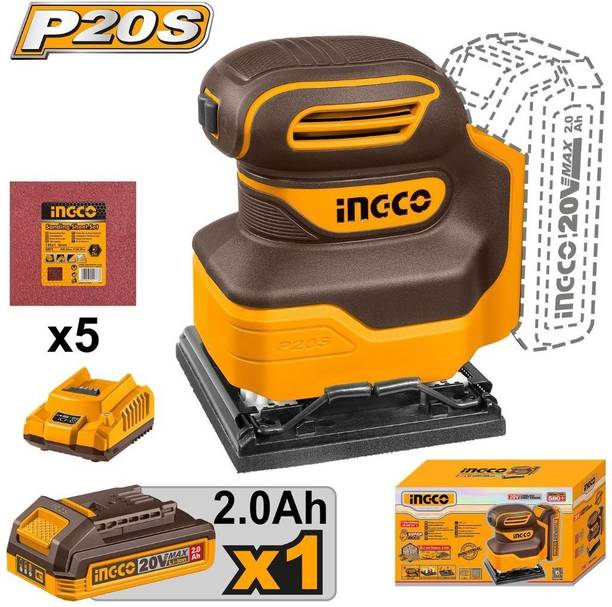 INGCO CSHSLI20141 Cordless sheet sander 1 inch Belt Sander