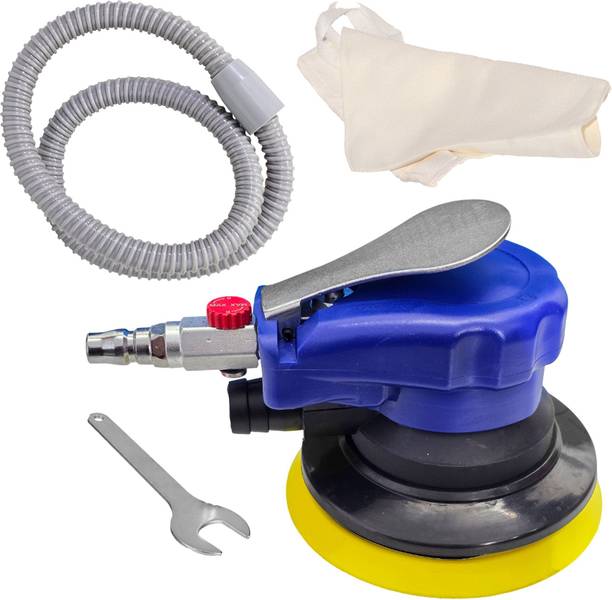 Digital Craft Industrial Pneumatic Random Orbital Sander 125mm with Hose and Dust Bag for Woodworking, Metal & Fiberglass 5 inch Random Orbital Sander
