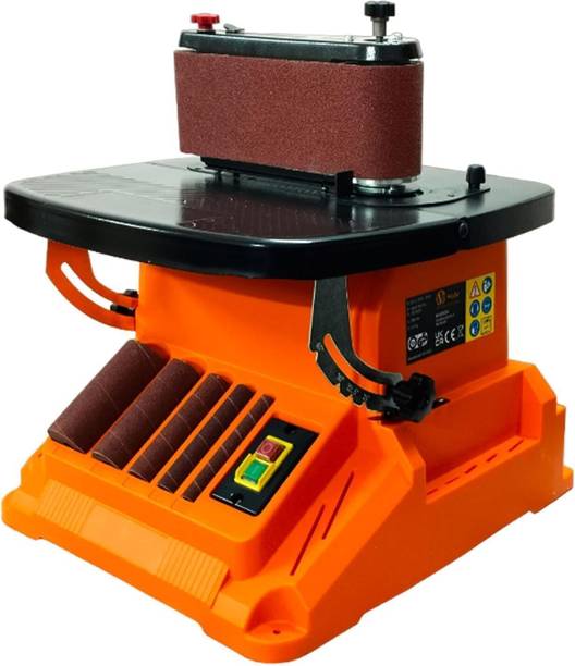 VOLTZ VZ-BOSS200A 500W Oscillating Spindle & Belt Sander 45° Rotatable Sanding Sleeves BOSS 4 inch Oscillating Spindle Sander