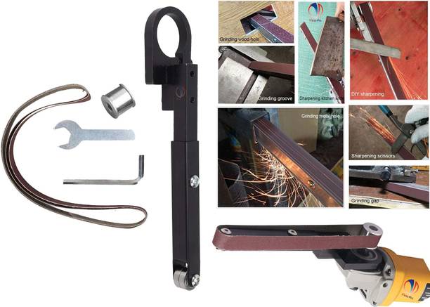 Mass Pro Attachmet Belt Sander Multipurpose Belt Sander Attachment Angle Grinder Modified Sander Belt Machine 0.75 inch Belt Sander