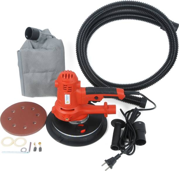 Flipkart SmartBuy 800W Drywall Sander with 7-Inch Head, Dust Bag, 6-Inch Disc, LED Guide Light | 6 inch Disc Sander