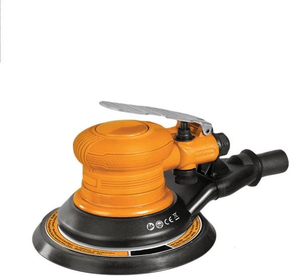 GSK Cut 150mm Orbital Air Sander with Air Pipe, Connectors, Sanding Wheel & Spanner HeavyDuty Orbital Sander for Professional Pneumatic Orbital Sander for Sanding 6 inch Disc Sander