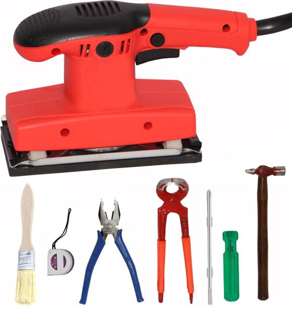 Digital Craft Orbital Sander 450W,4 Utility Tools,8"Inch Pincer Plier, New 7.2 inch Random Orbital Sander