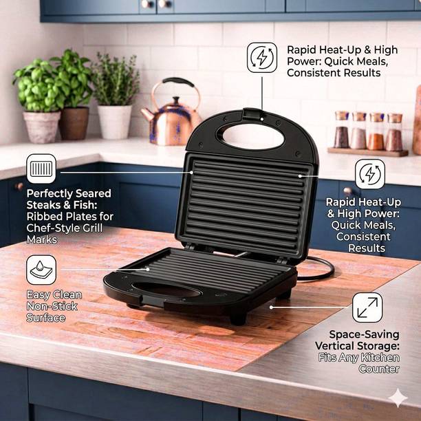 SHA Motherly Love _Black Sandwich Maker-62 Toast Sandwich Maker