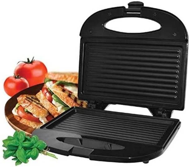 DRUMSTONE 700W Non-Stick Grill Sandwich Maker – Double-Sided Toaster Grill Sandwich Maker