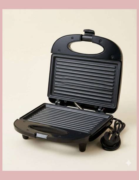 SHA Dual-Sided Ribbed Grill Plates | Maker8 Grill Sandwich Maker
