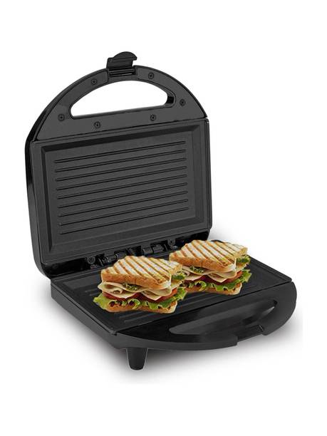 Lifelong Classic Pro 750 W Sandwich Maker with 4 Slice Non-Stick Fixed Plates Grill Sandwich Maker