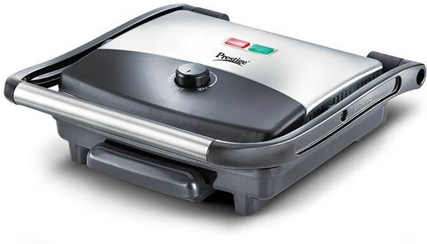 Prestige PEG 1.0 1500W Jumbo Electric Sandwich Maker | Griller | Temperature Control | Grill Sandwich Maker