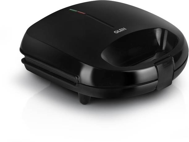 Glen Electric Sandwich Maker with Non-Stick Coating Plates, 750W (SA3024BSW) Grill Sandwich Maker
