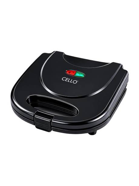 cello Grill Pro 800W Electric Sandwich Maker with Non-Stick Coated Plates Grill Sandwich Maker