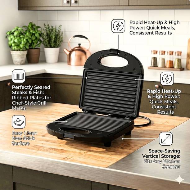 SHA Motherly Love _Black Sandwich Maker-67 Toast Sandwich Maker