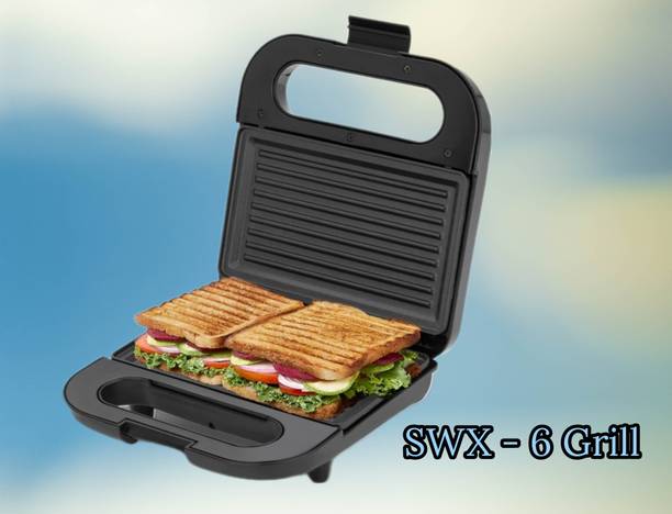 BAJAJ by BAJAJ Sandwich Maker SWX 6 Grill - 270112 [ 800W ] Grill Sandwich Maker