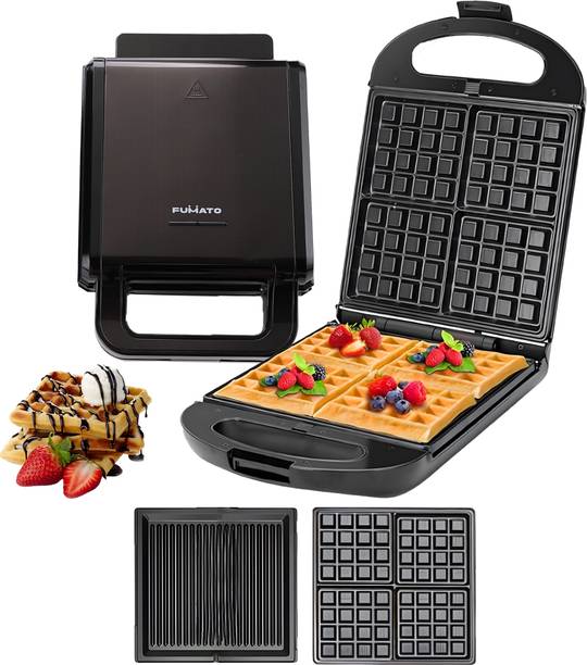 The Better Home By FUMATO 4 Slice Sandwich Maker Grill, Toast, Waffle