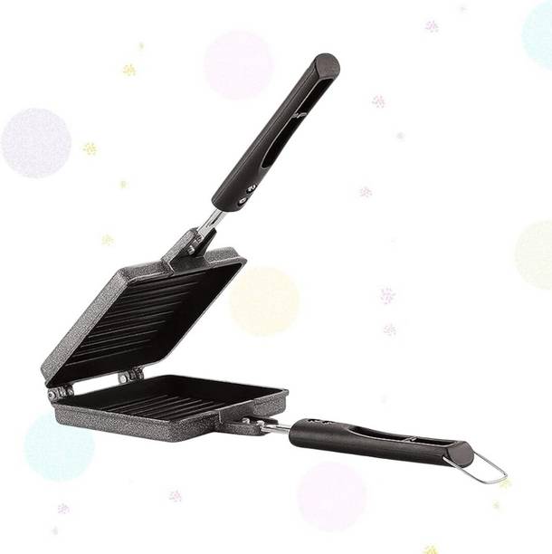 Dialust NonStick Sandwich Bread Grill Toast Pan | Double Side Maker Toast Sandwich Maker